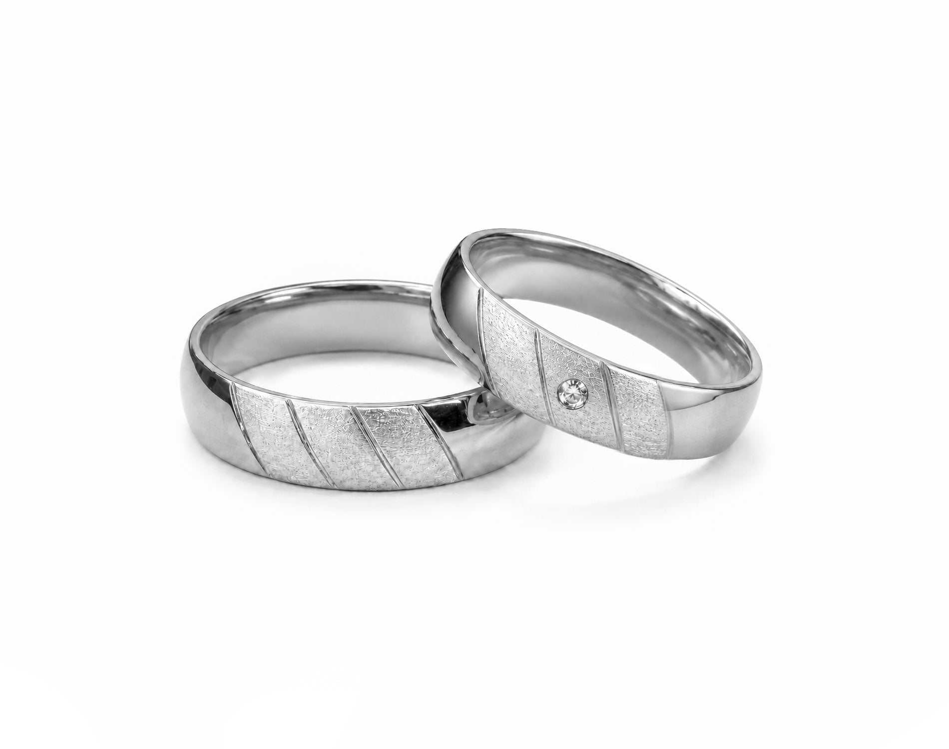 Alianças em Ouro 18k Tradicional Abaulada 5mm
