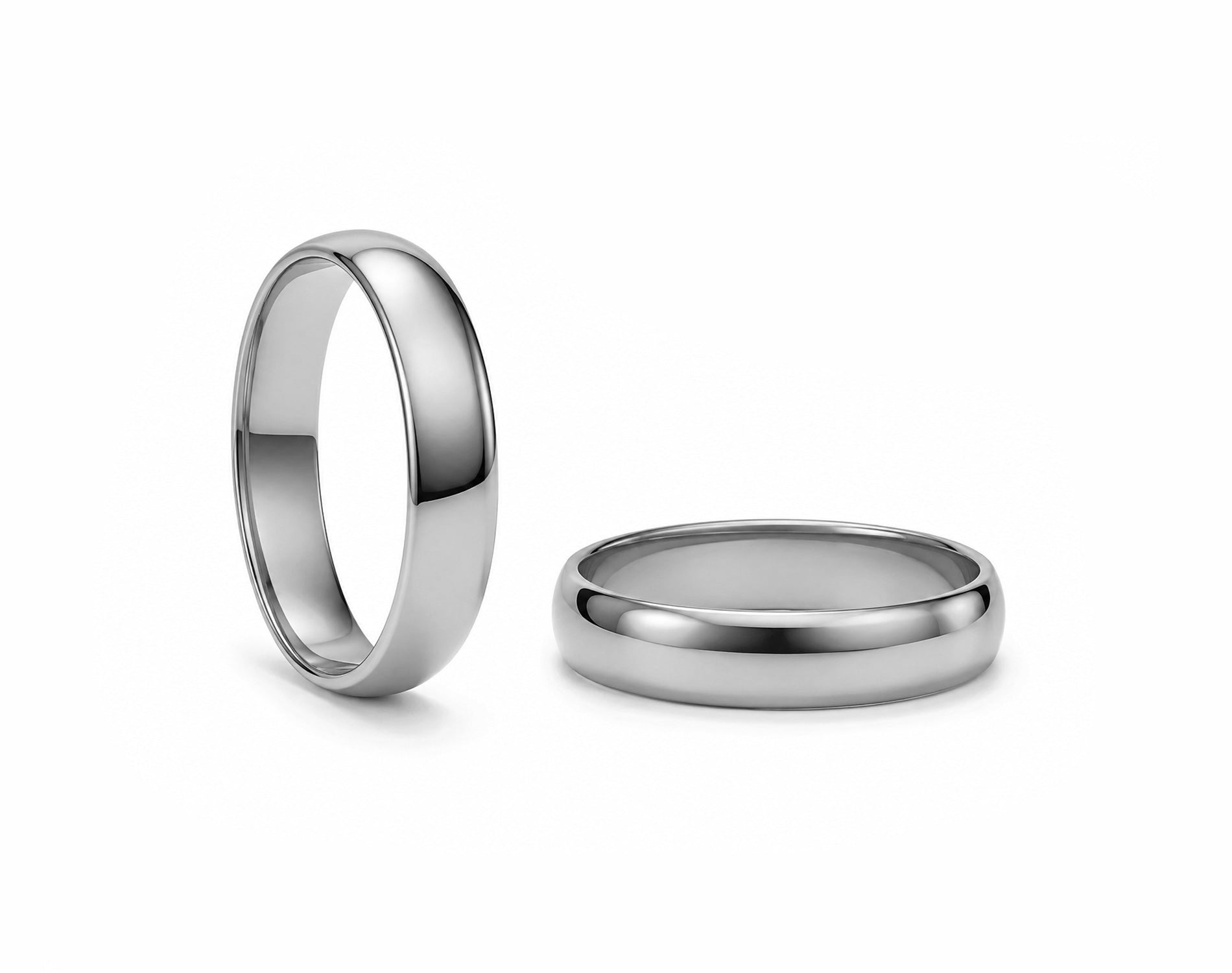 Aliança Abaulada em Ouro 18k 5mm