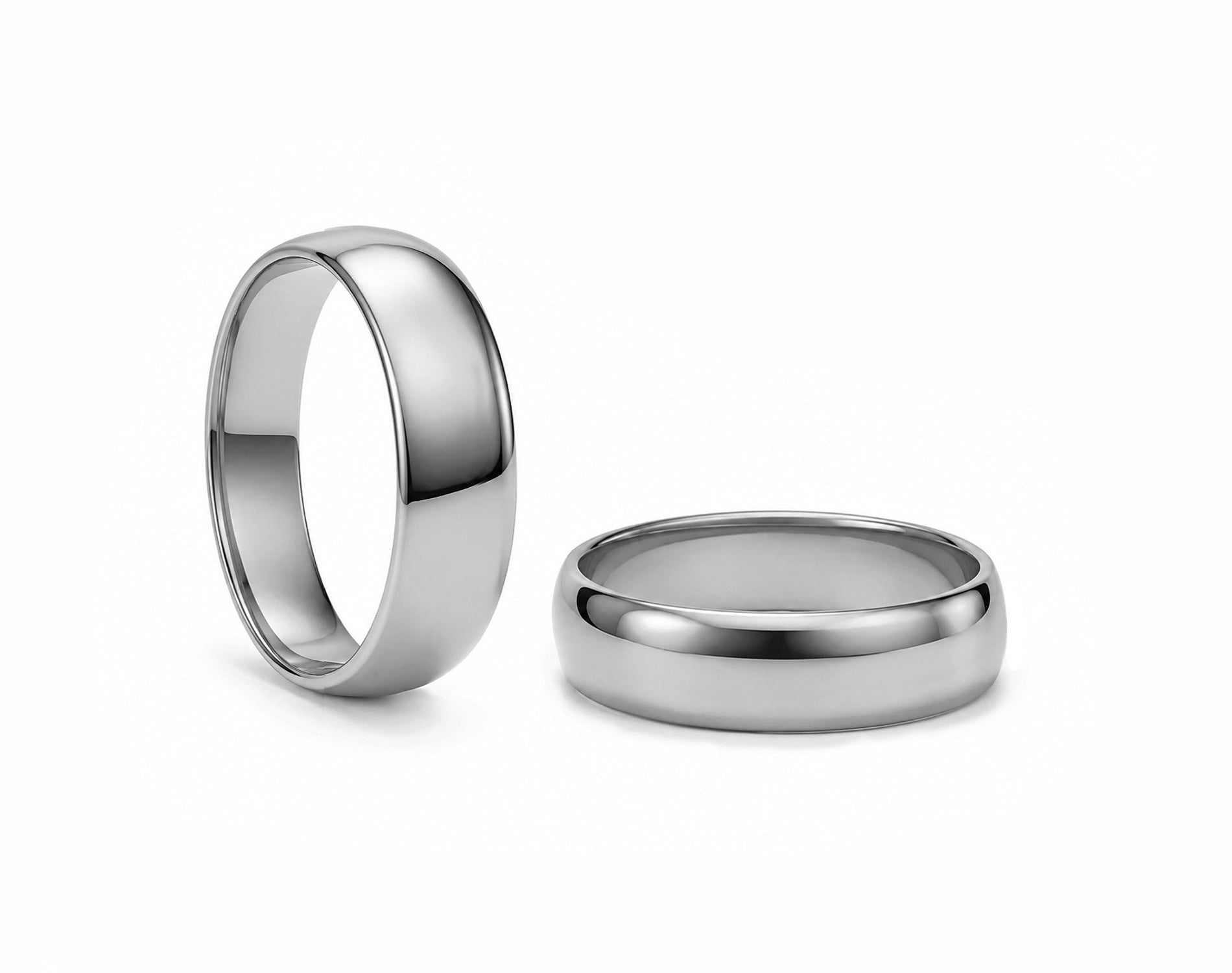 Aliança Abaulada em Ouro 18k 8mm