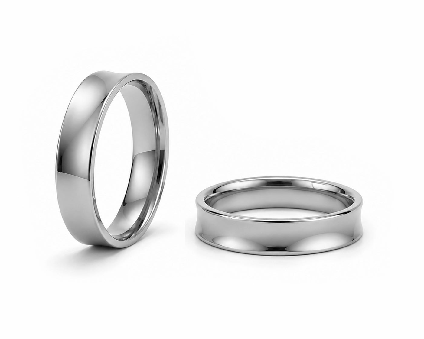 Aliança Côncavo em Ouro 18k 7mm