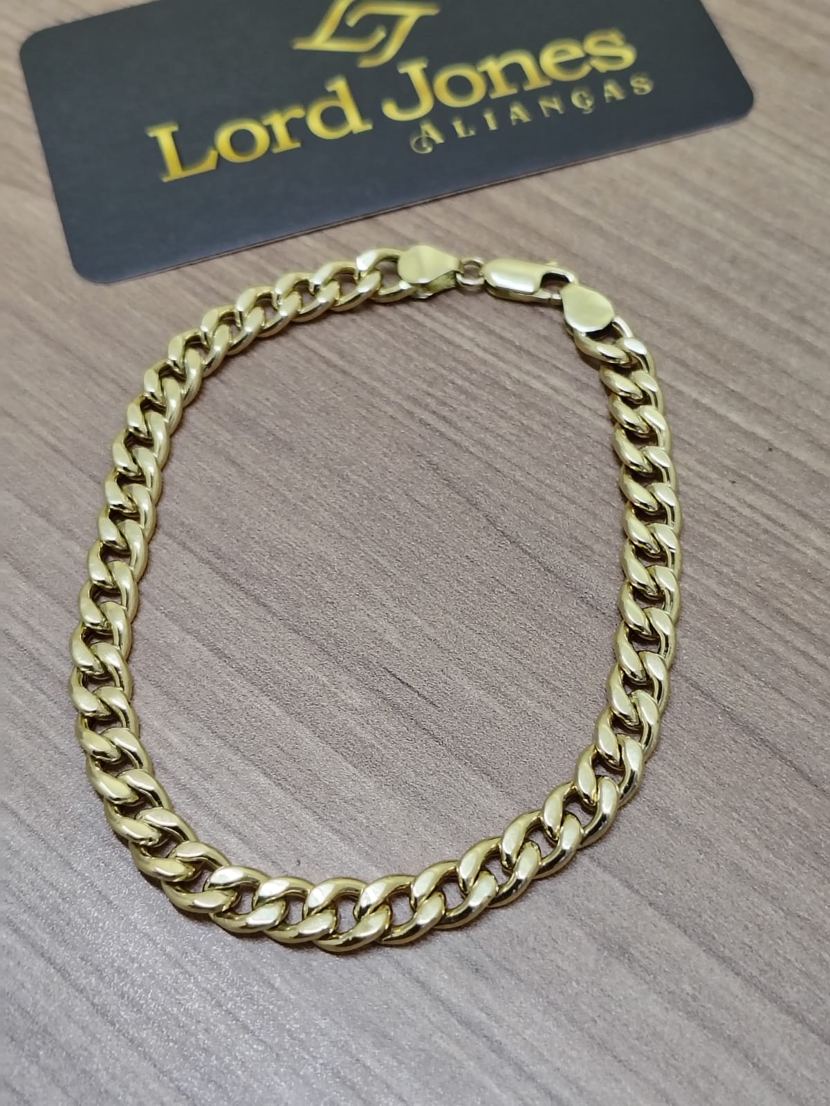 Pulseira Grumet em Ouro 18kl - Imagem 4