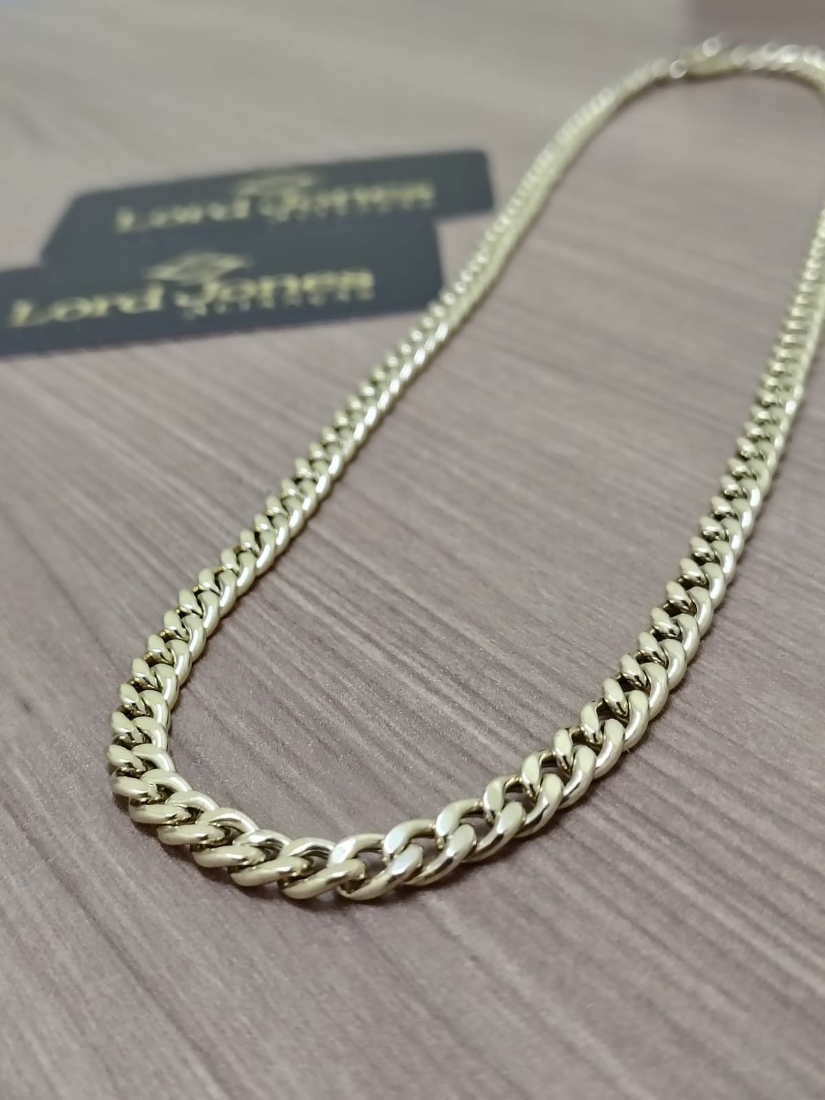 Corrente Grumet em Ouro 18 kl